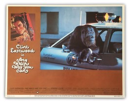 &quot;Any Which Way You Can&quot; Original 11x14 Authentic Lobby Card 1980 Eastwood #2 - £26.71 GBP