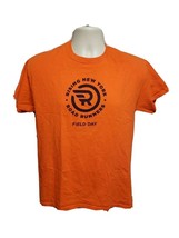Rising New York Road Runners Field Day Adult Medium Orange TShirt - £11.70 GBP