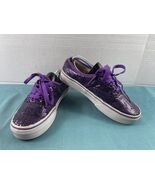 Vans Off The Wall OTW Sneakers Women 5M Shoes Purple Sequin Skateboard T... - €17,03 EUR
