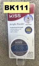 KISS ACRYLIC POWDER BK111 ULTRA CLEAR ACRYLIC POWDER FOR SCULPTURED NAIL... - $3.59