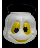 General Foam 6&quot; Ghost Halloween Blow Mold Candy Pails - £11.01 GBP