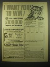 1966 Esso Oil Ad - I want you to win - $18.49