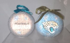 Team Sports NFL Football Jacksonville Jaguars LED Christmas Ornament Set of 2 image 2