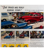 1947 Goodyear Tires Advertisement Automobilia Vintage Safety Tubes DWWW7 - €25,75 EUR