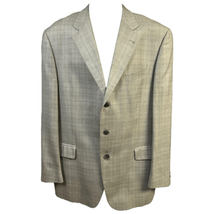 Joseph Abboud Men Classic Fit Three-Button Notch Lapel Sport Coat Gray/B... - £44.71 GBP