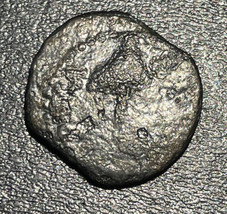 41-42 Ad Jahr 6 Judäa Herodes Agrippa I AE Prutah Widow&#39;s Mite 2.56g Schirm Coin - £23.80 GBP