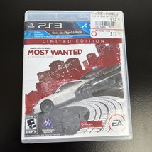 Need for Speed: Most Wanted -- Limited Edition (Sony PlayStation 3, 2012) - £7.16 GBP