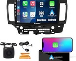 Car Carplay Android Auto Navigation Stereo Gps Radio Reverse Camera Disp... - $227.99
