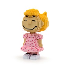 Sally Brown (Peanuts) Brick Sculpture (JEKCA Lego Brick) DIY Kit - $79.00