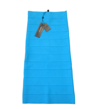 Nwt Bcbg Maxazria Leger In Cyan Blue Knit Bandage Pencil Skirt Xs $178 - £41.02 GBP