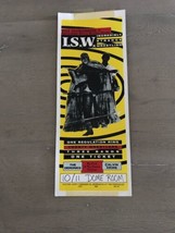 Used Lucha Libre Incredibly Strange Wrestling Poster Isw Chicago Dome Room - £27.91 GBP