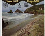 Travel Guide Oregon Coast US 101 Brochure 1959 Hotels Sites Restaurants  - $21.78