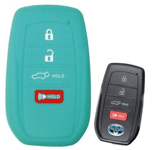 Keyless Entry Rubber Key Fob Remote Cover Fits Toyota 2023 2024 2025 Cor... - $8.90