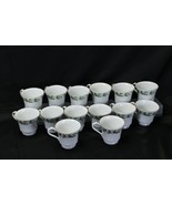 China Pearl Noel Cups Xmas Lot of 14 Christmas Brown Back Stamp - $661.16 MXN
