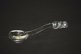 Candlewick Clear by Imperial Glass Ohio 3 Bead Mayonnaise Ladle Spoon Dipper - £15.79 GBP