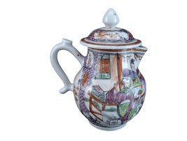 Antique Chinese Famille Rose Mandarin Famille rose Miniature teapot - $346.50