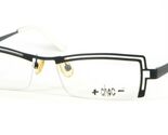 +Choc- C241-664 BLACK EYEGLASSES GLASSES HALF RIM FRAME Choc 49-15-135mm... - $39.60