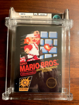 Super Mario Bros Sticker CIB NES WATA 9.0 Complete In Box Nearly Perfect ! - £68,344.93 GBP