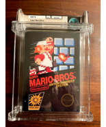 Super Mario Bros Sticker CIB NES WATA 9.0 Complete In Box Nearly Perfect ! - £66,883.77 GBP