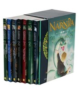 THE CHRONICLES OF NARNIA CS LEWIS BOOKS LION WITCH WARDROBE 8 BOOK BOX S... - £27.45 GBP