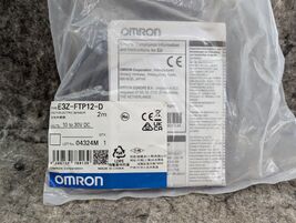 OMRON E3Z-FTP12 D 2M 10-30VDC Photoelectric Sensor 2m (052124) New/Sealed - $17.99