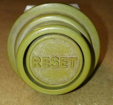 1-1/2 Momentary RESET Push Button - 2&quot; Shaft with Plastic Hex Screw Nut ... - $28.73