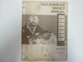 1972 Evinrude Mate 2 HP Model 2202 Service Repair Shop Manual FACTORY OEM *** - £23.58 GBP