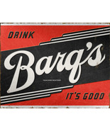 Barq&#39;s Root Beer Its Good Logo Soda Pop Kitchen USA Wall Décor Metal Tin... - £17.24 GBP