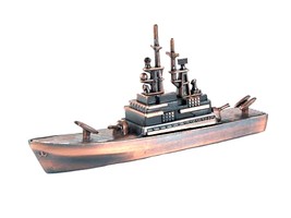 Navy Missile Cruiser Die Cast Metal Collectible Pencil Sharpener - $7.99