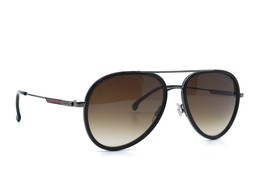 New Carrera 1044/S 804 Black Brown Gradient Aviator Authentic Sunglasses - £100.66 GBP