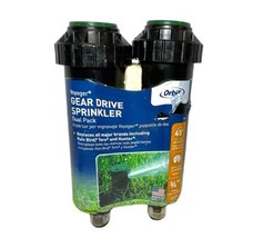 Orbit Voyager 3/4” Female Connect Gear Drive Sprinkler 2-Pack Up to 45&#39; #55461 - £17.26 GBP