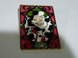 Disney Trading Pins 151642 Pink A La Mode - Cruella de Vil - Stained Glass V - £34.69 GBP