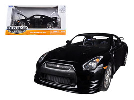 2009 Nissan GT-R R35 Black 1/24 Diecast Car Model by Jada - $41.84