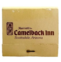 Marriott Camelback Inn Scottsdale Vintage Matchbook Arizona Unused E34m4 - $373.45 MXN