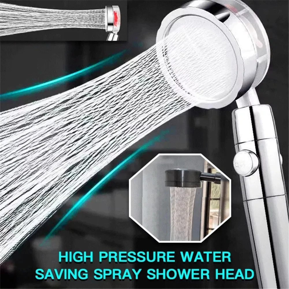 House Home High Pressure Shower Head 360 Rotated Handheld Showerhead wit... - £25.07 GBP