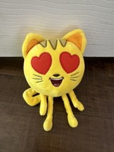Ty Emoji Cat With Heart Eyes Plush Stuffed Animal Toy 6 Inch  - £7.11 GBP