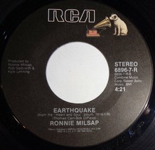 Ronnie Milsap 45 RPM Record - Earthquake / Old Folks B13 - £3.10 GBP