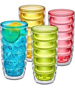 Amazing Abby - Arctic - 24-Ounce Insulated Plastic Tumblers (Set Of 4),,... - €37,59 EUR