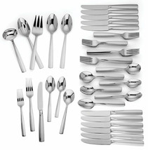 Lenox Talton 77 Piece Flatware Service For 12 18/10 Stainless #890306 New  - £135.84 GBP