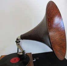 Victor Ill Phonograph with oak Horn circa 1905 Fully Restored - £3,107.09 GBP