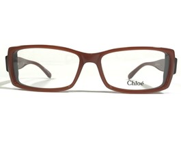 Chloe Eyeglasses Frames CL1164 C02 Brown Rectangular Full Rim 53-14-135 - £43.84 GBP