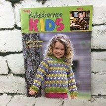 Leisure Arts 3260 Kaleidoscope Kids COLORFUL SWEATERS knit 46pg booklet ... - $6.92