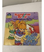 Vintage Rainbow Brite and the Big Color Mix-Up Book &amp; Vinyl Record read ... - £14.12 GBP