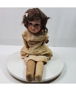 Antique German 370 Bisque &amp; Leather Doll VERY OLD 21 Inch - €84,97 EUR