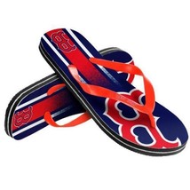 MLB Boston Red Sox Unisex Gradient Thongs Flip Flops Sandals Baseball - £9.40 GBP