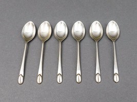 Vintage Taxco Mexico Sterling Silver Coffee Bean Design Demitasse Spoon Set Of 6 - £159.36 GBP