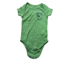 Calvin Klein Baby Bodysuit Green Turtle Pocket – 6-9M One Piece - $9.88