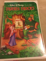 Walt Disney Robin Hood VHS Black Diamond, RARE - $20.80