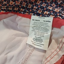 Lee Mid-Rise Fit Women's Orange Skirt Fake Pockets Size 16 Medium image 4