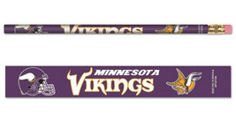 Minnesota Vikings Pencil 6 Pack - $501.04 MXN